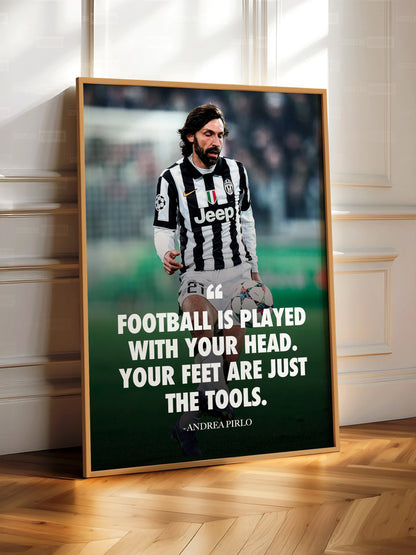 Andrea Pirlo 'Quote' Poster