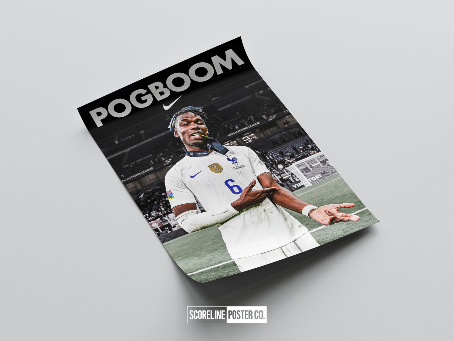Paul Pogba 'Pogboom' Poster