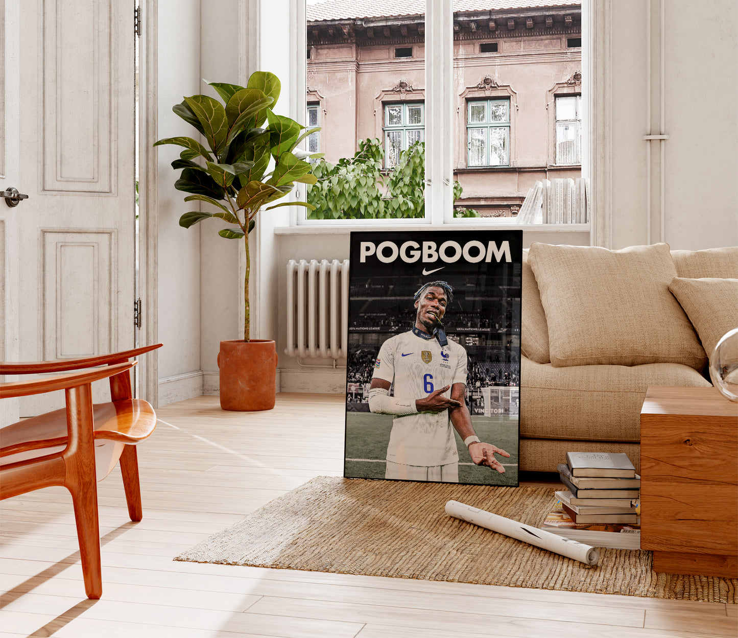 Paul Pogba 'Pogboom' Poster