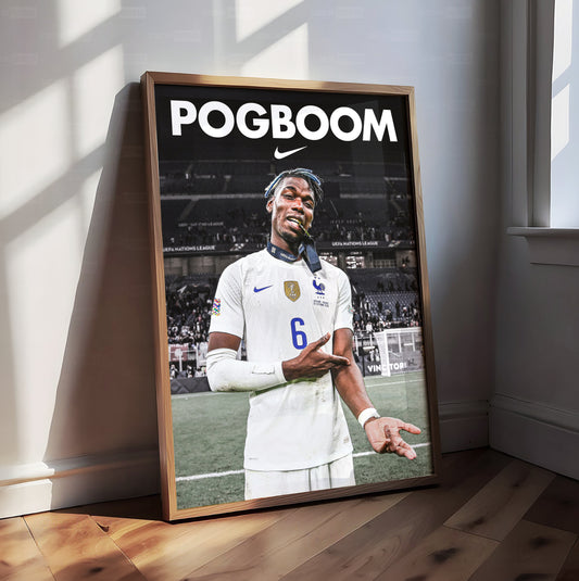 Paul Pogba 'Pogboom' Poster