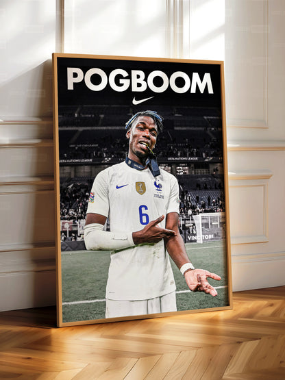 Paul Pogba 'Pogboom' Poster