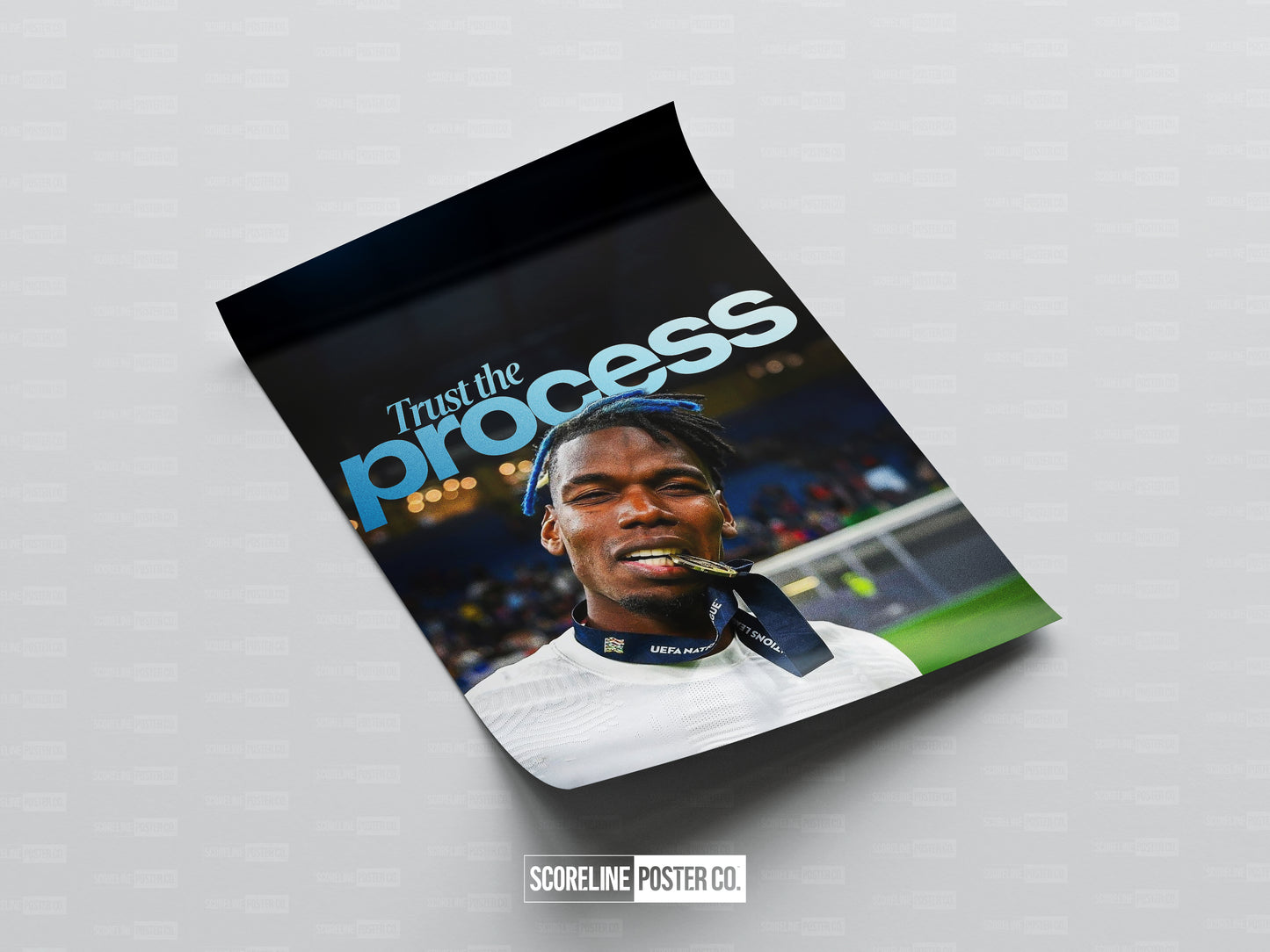 Paul Pogba 'Trust The Process' Poster