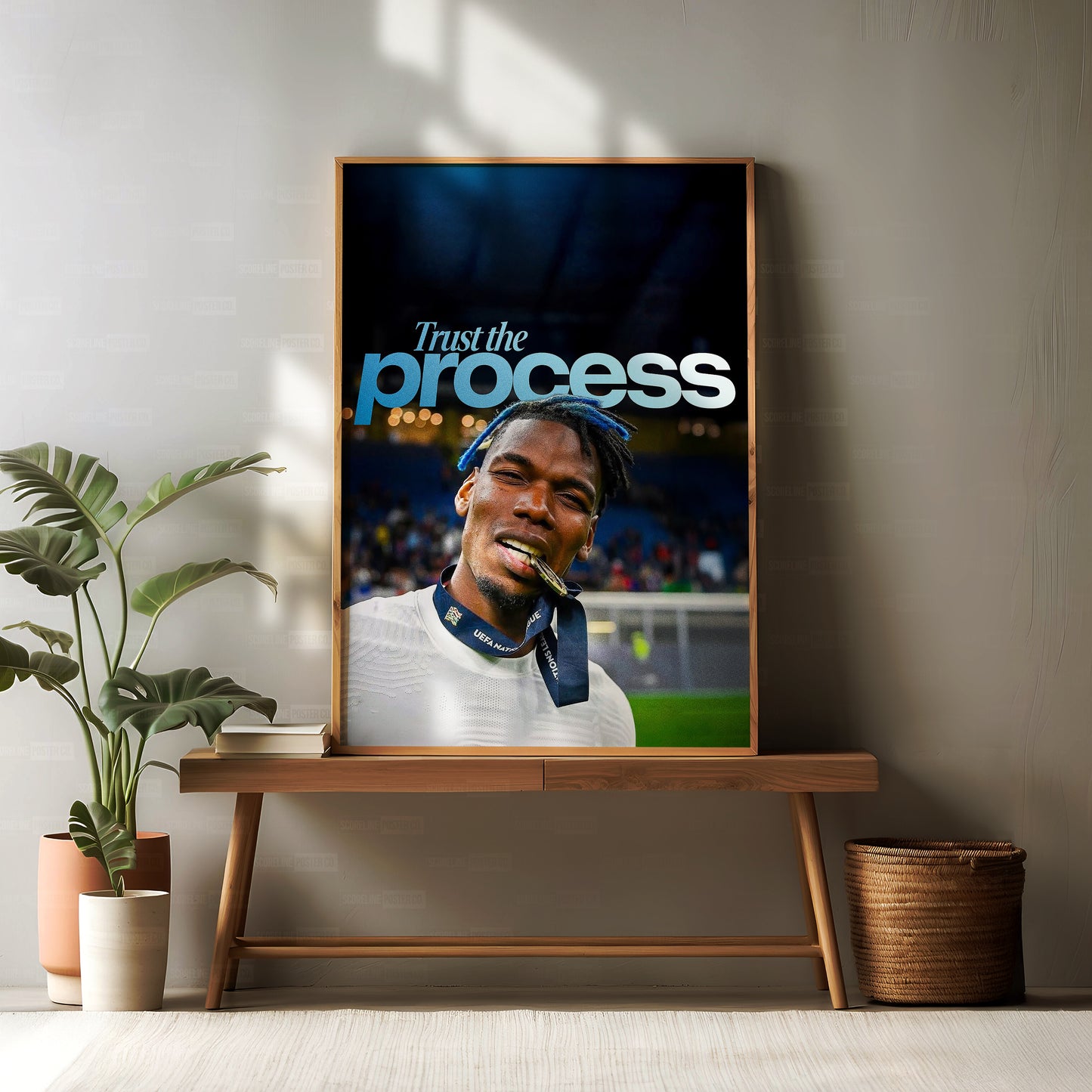 Paul Pogba 'Trust The Process' Poster