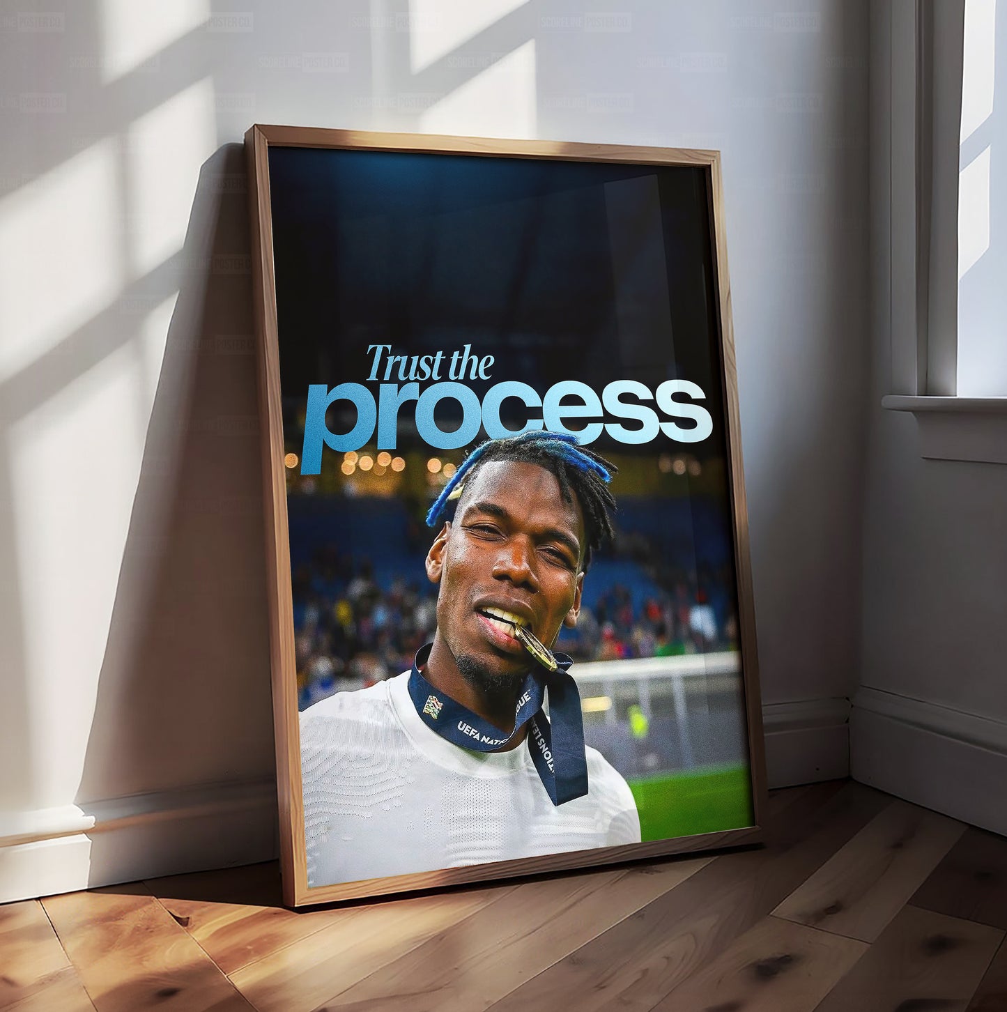 Paul Pogba 'Trust The Process' Poster