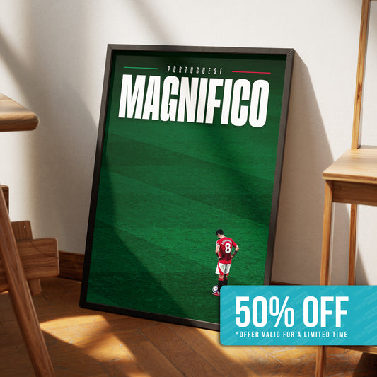 Bruno Fernandes 'Portuguese Magnifico' Poster