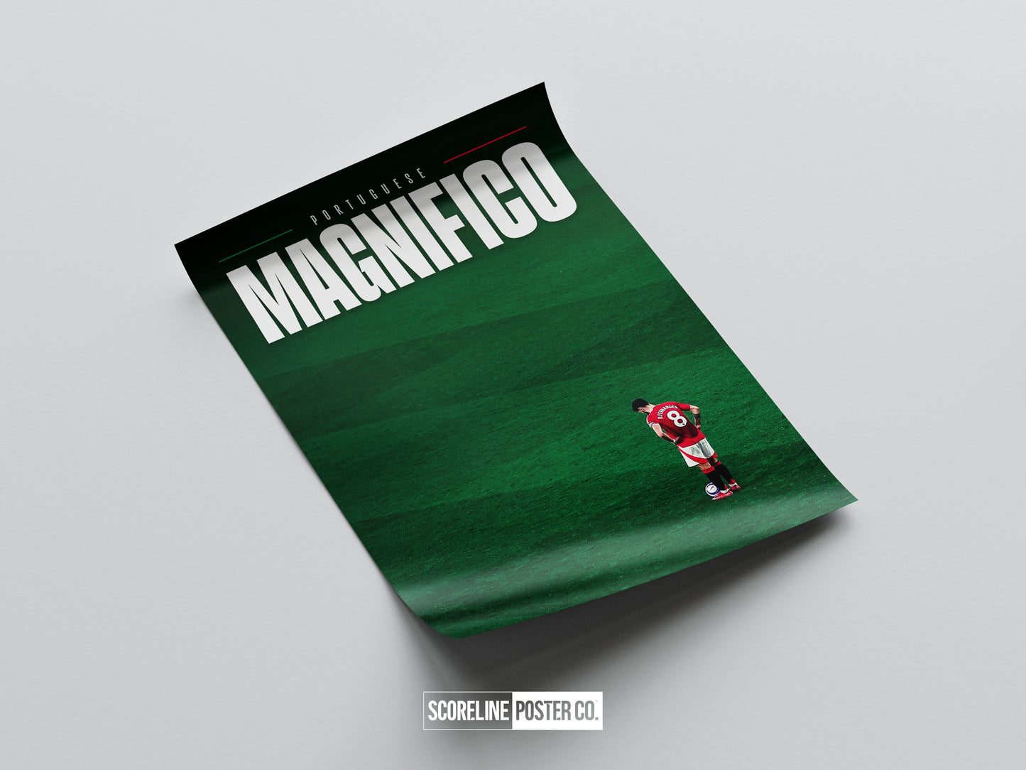 Bruno Fernandes 'Portuguese Magnifico' Poster