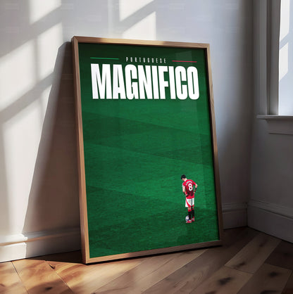 Bruno Fernandes 'Portuguese Magnifico' Poster