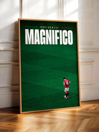 Bruno Fernandes 'Portuguese Magnifico' Poster