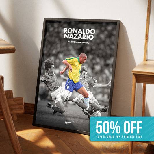 Ronaldo 'R9' Poster