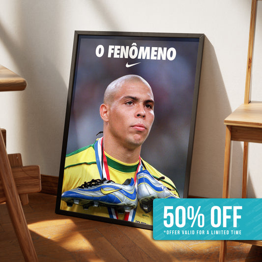 Ronaldo 'O Fenomeno' Poster