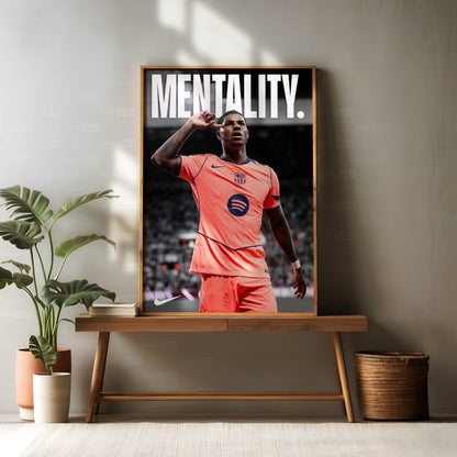 Marcus Rashford 'Mentality' Poster