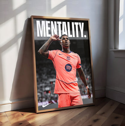 Marcus Rashford 'Mentality' Poster