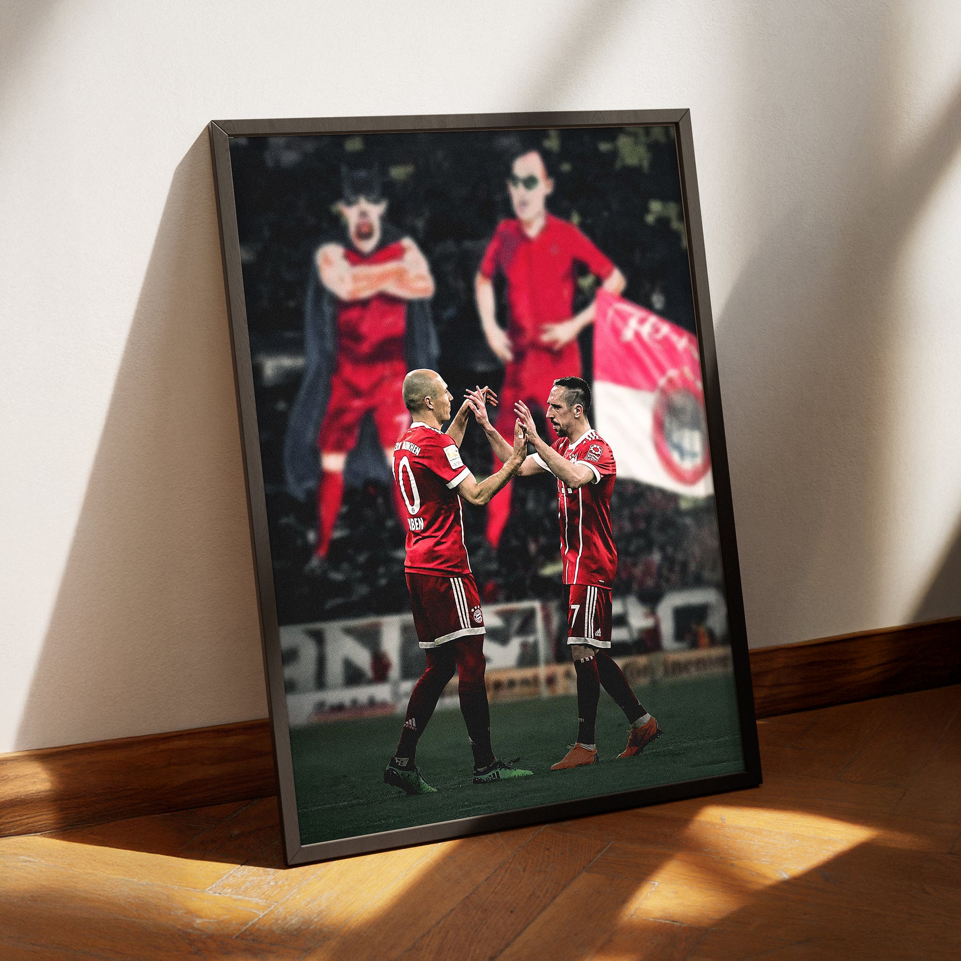 Arjen Robben & Franck Ribery Poster