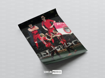 Arjen Robben & Franck Ribery Poster