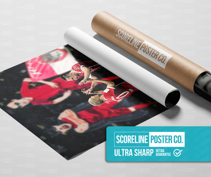 Arjen Robben & Franck Ribery Poster