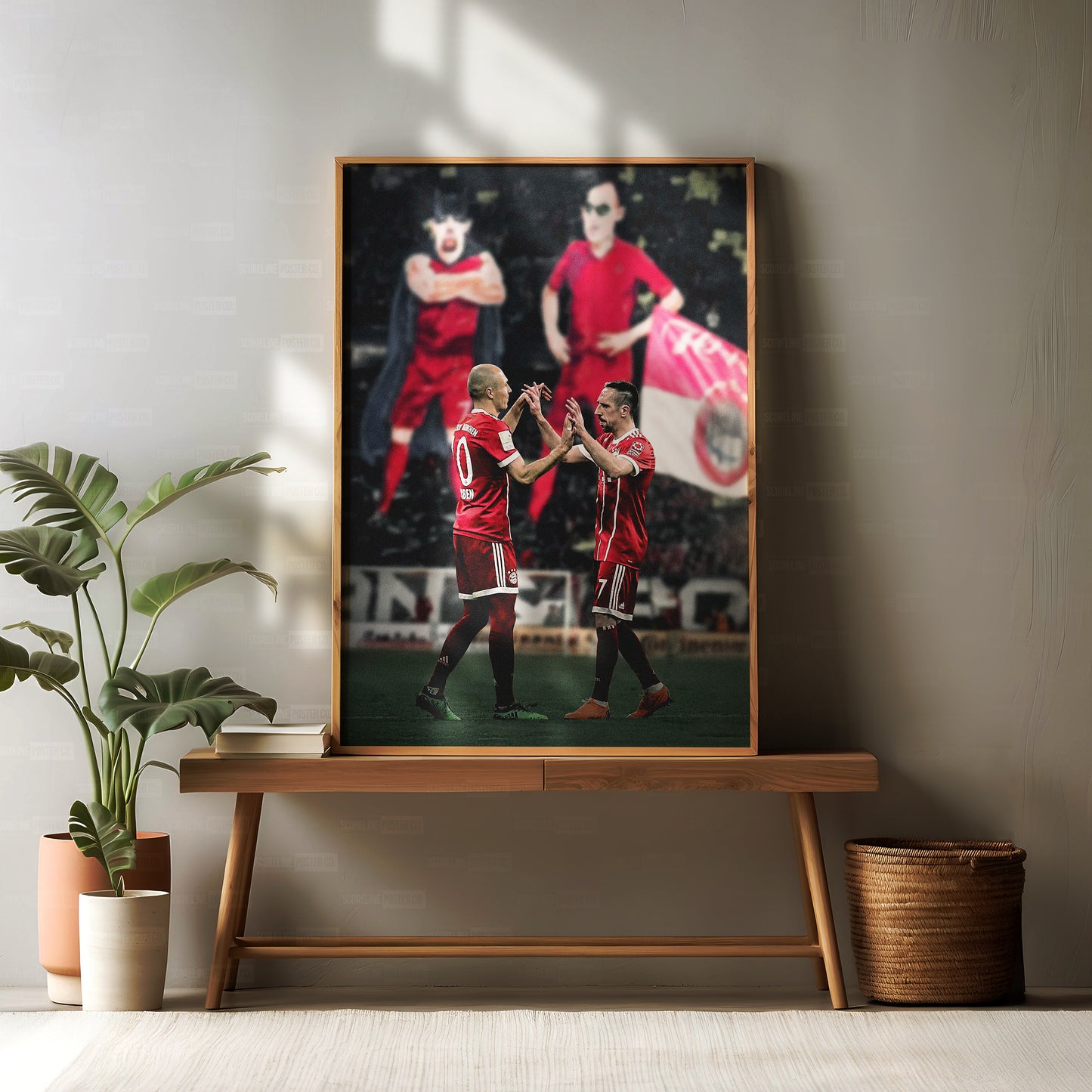 Arjen Robben & Franck Ribery Poster