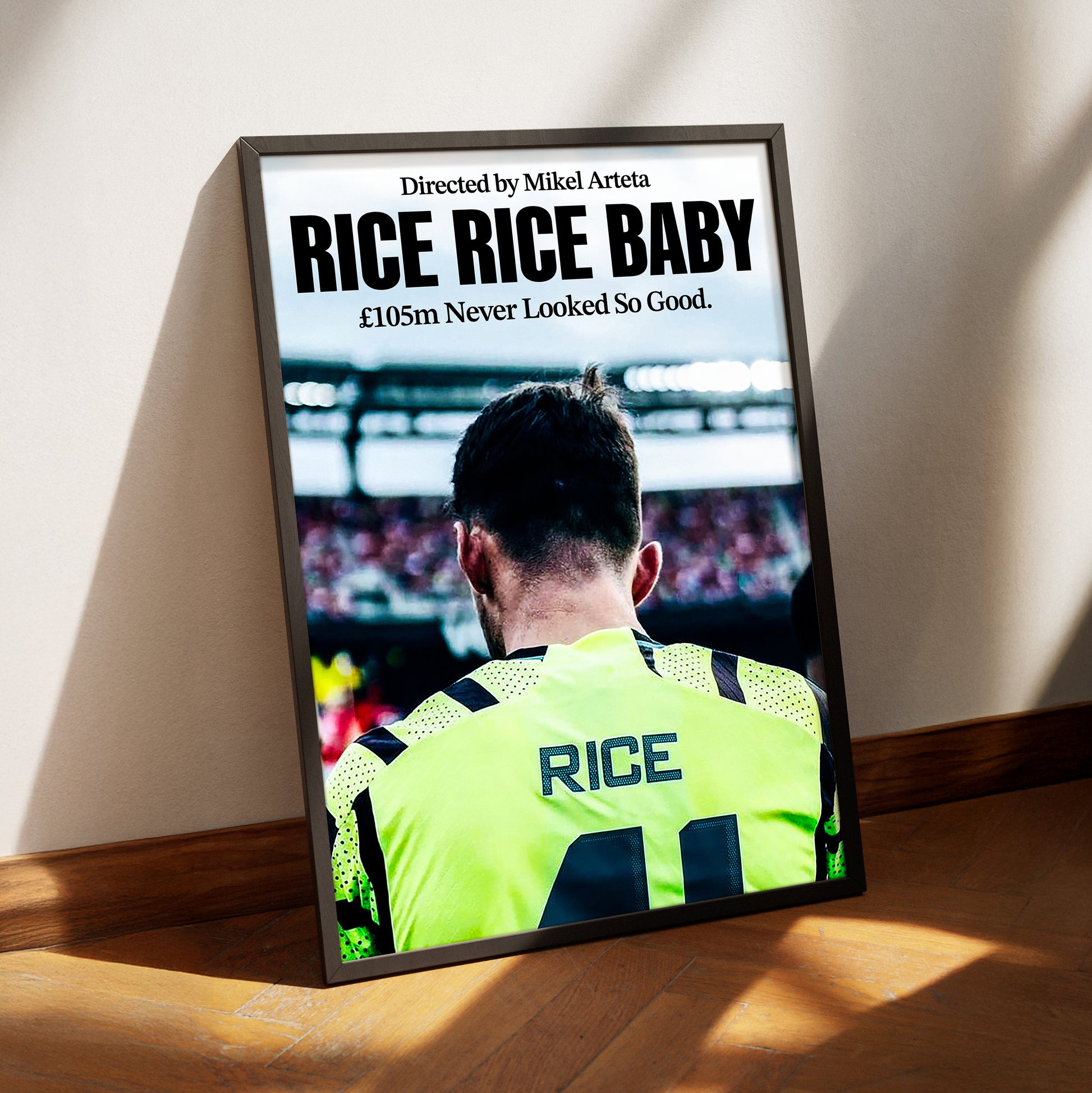 Declan Rice 'Rice Rice Baby' Poster