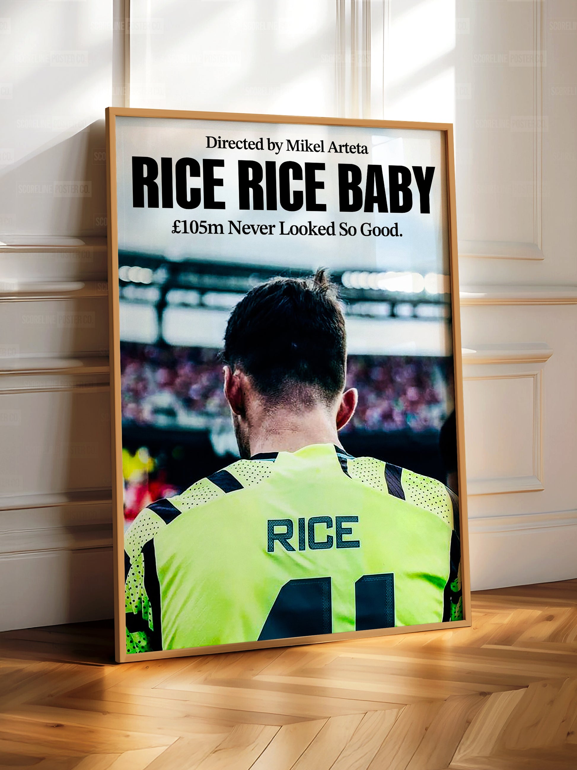 Declan Rice 'Rice Rice Baby' Poster