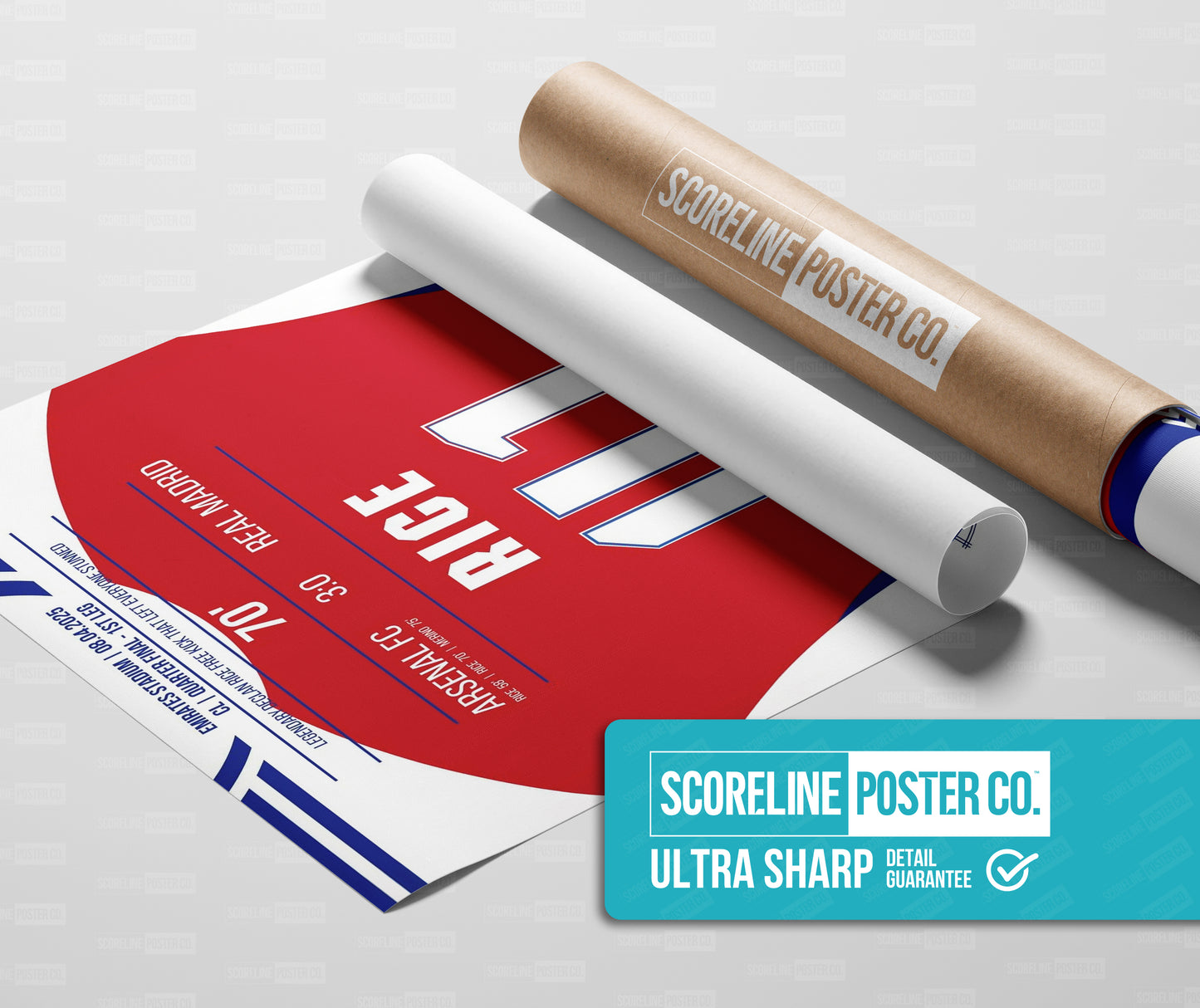 Declan Rice Shirt Poster