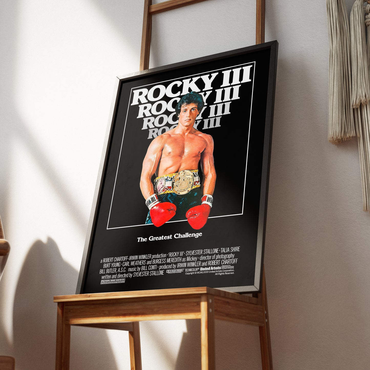 Rocky III Poster
