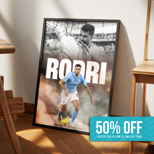 Rodri 'Power' Poster