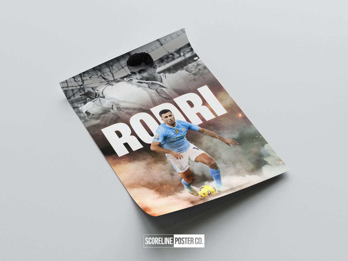 Rodri 'Power' Poster