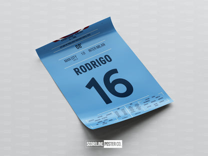 Rodrigo Shirt Poster