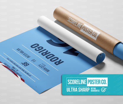 Rodrigo Shirt Poster