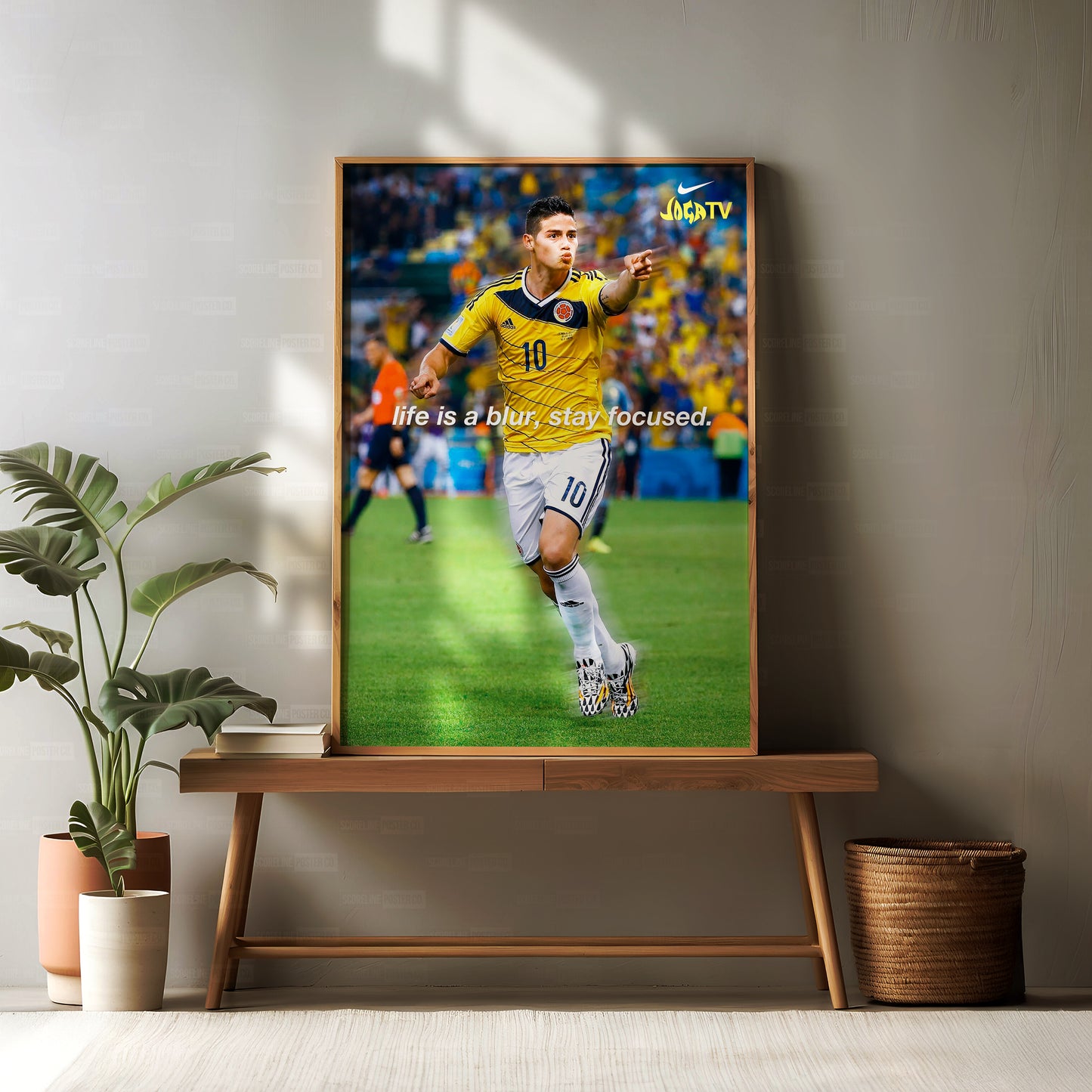 James Rodriguez 'Blur' Poster