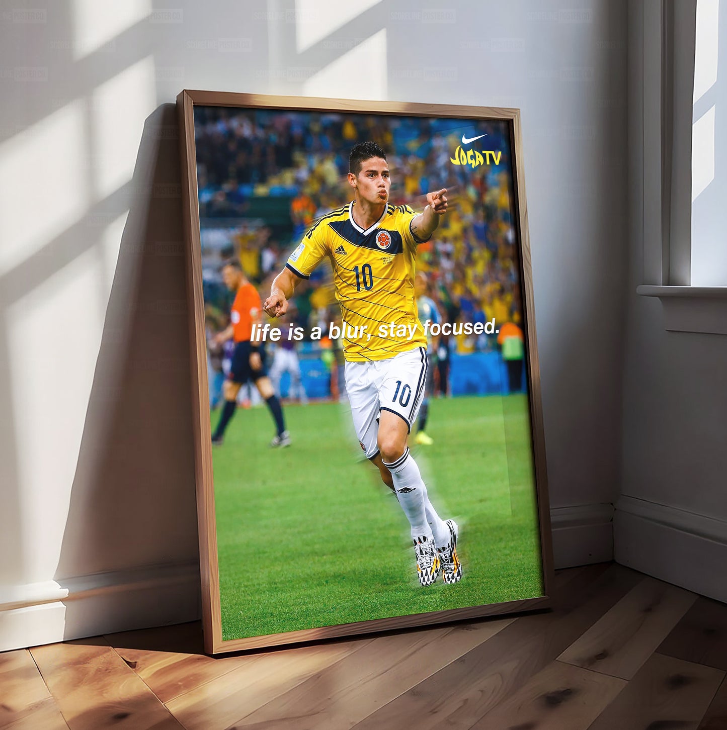 James Rodriguez 'Blur' Poster
