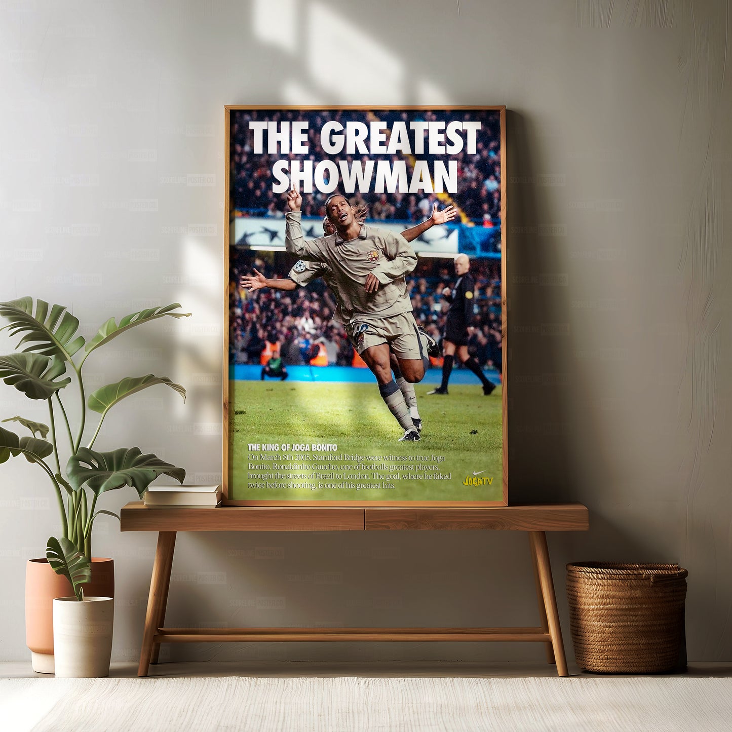 Ronaldinho 'Greatest Showman' Poster