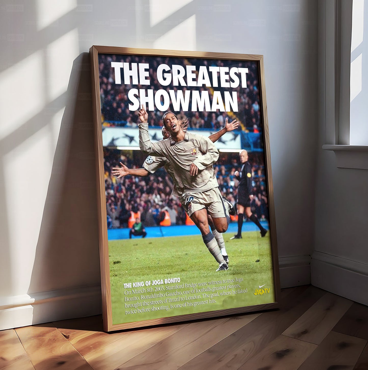Ronaldinho 'Greatest Showman' Poster