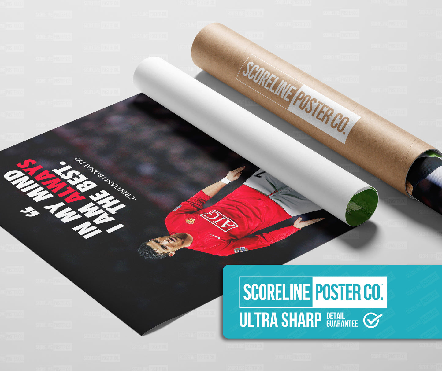 Cristiano Ronaldo 'Quote' Poster