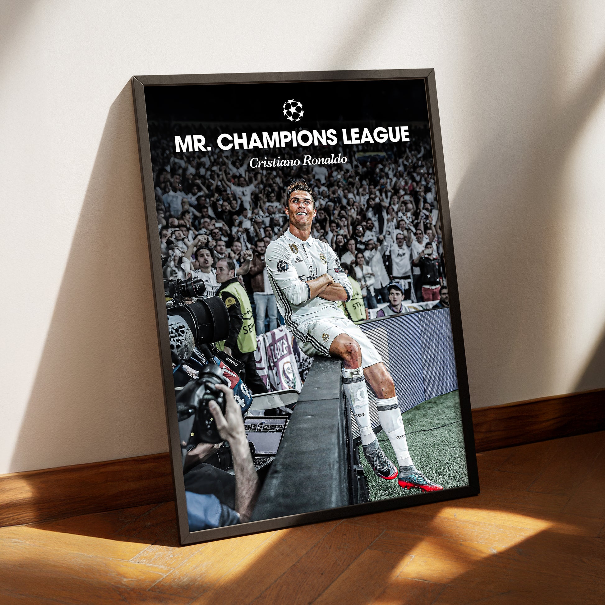 Cristiano Ronaldo 'Mr Champions League' Poster