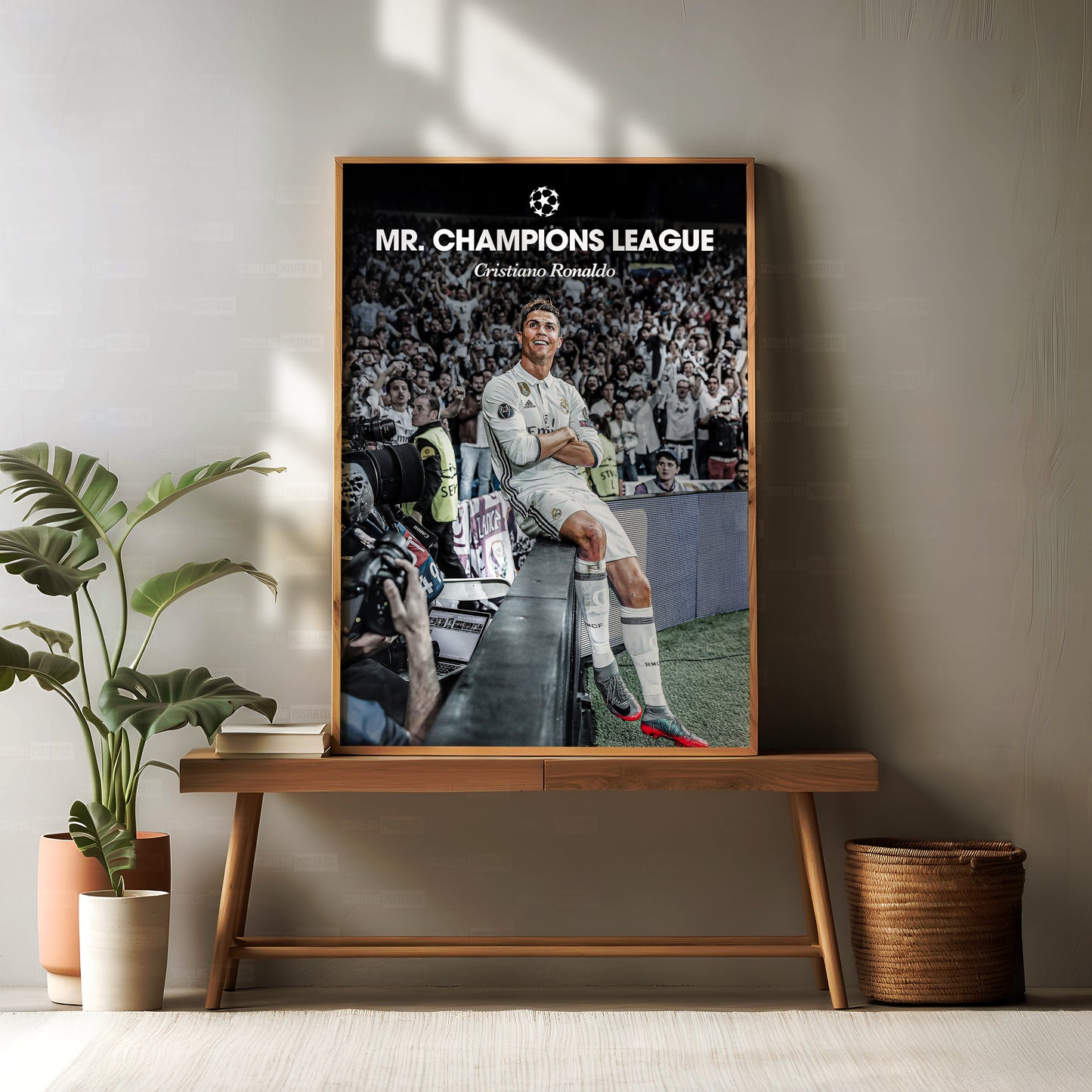 Cristiano Ronaldo 'Mr Champions League' Poster