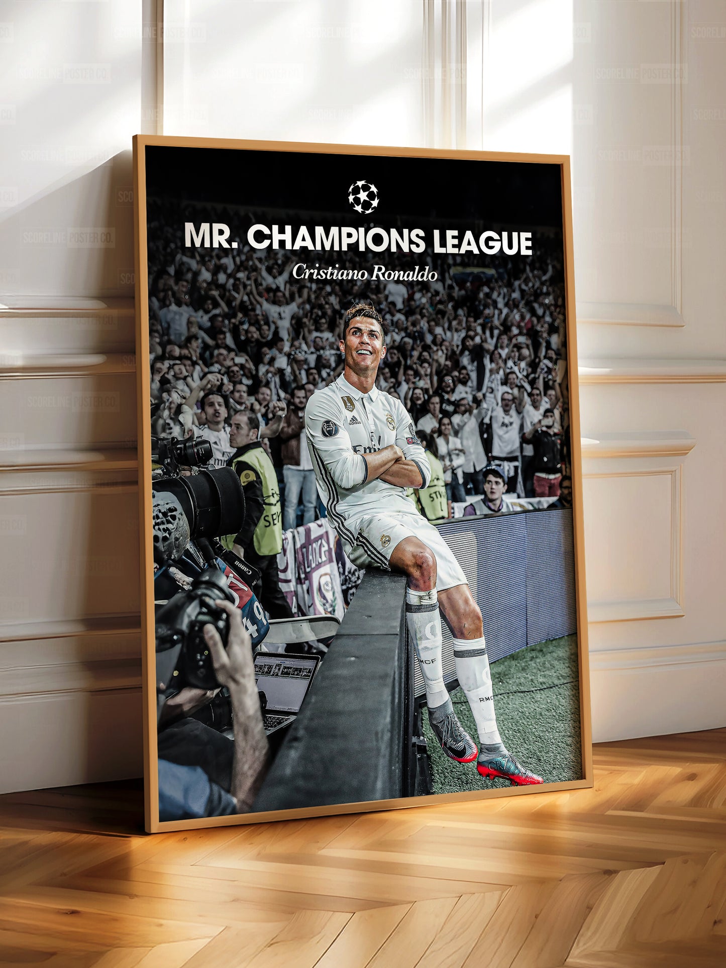 Cristiano Ronaldo 'Mr Champions League' Poster