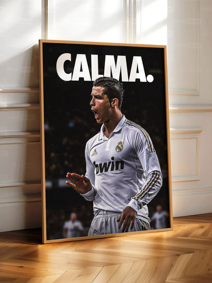 Cristiano Ronaldo 'Calma' Poster