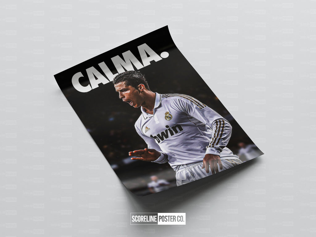 Cristiano Ronaldo 'Calma' Poster