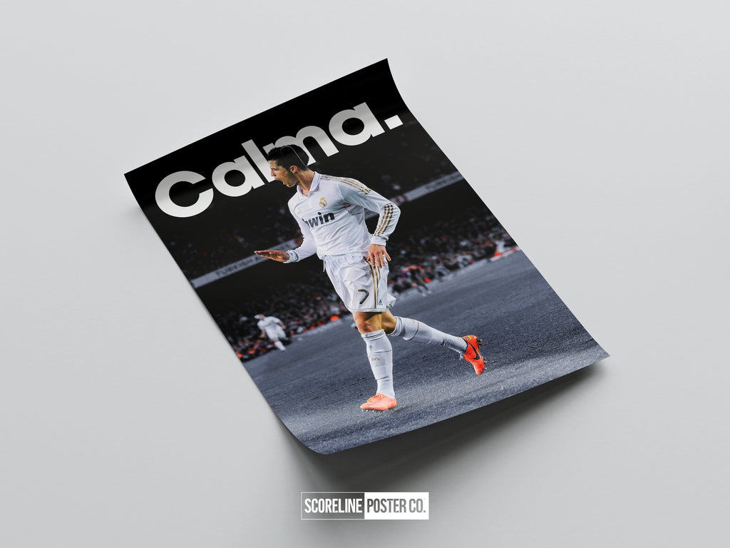 Cristiano Ronaldo 'Calma' Poster