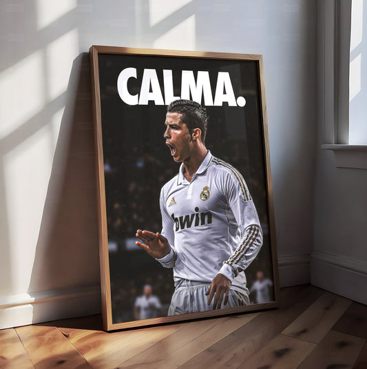 Cristiano Ronaldo 'Calma' Poster