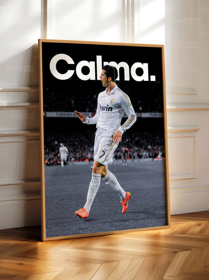 Cristiano Ronaldo 'Calma' Poster