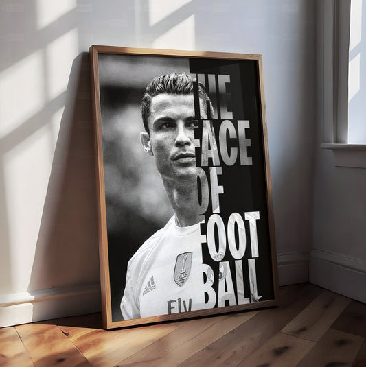 Cristiano Ronaldo 'The Face Of Football' Poster