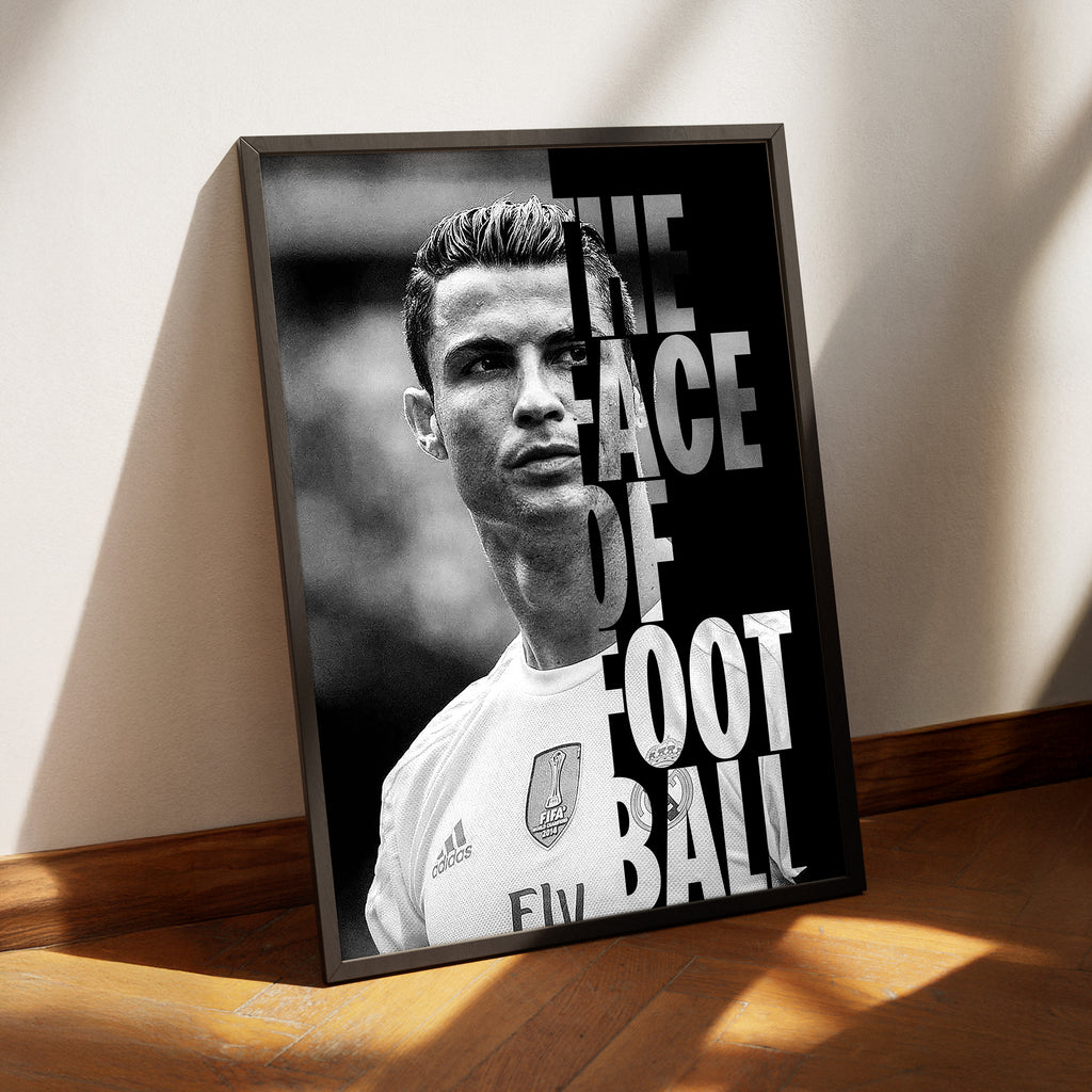 Cristiano Ronaldo 'The Face Of Football' Poster