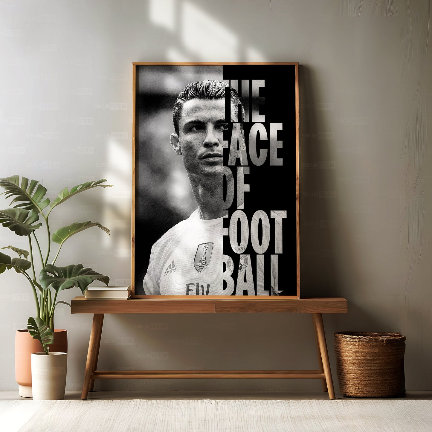 Cristiano Ronaldo 'The Face Of Football' Poster