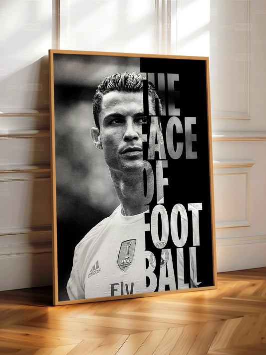 Cristiano Ronaldo 'The Face Of Football' Poster