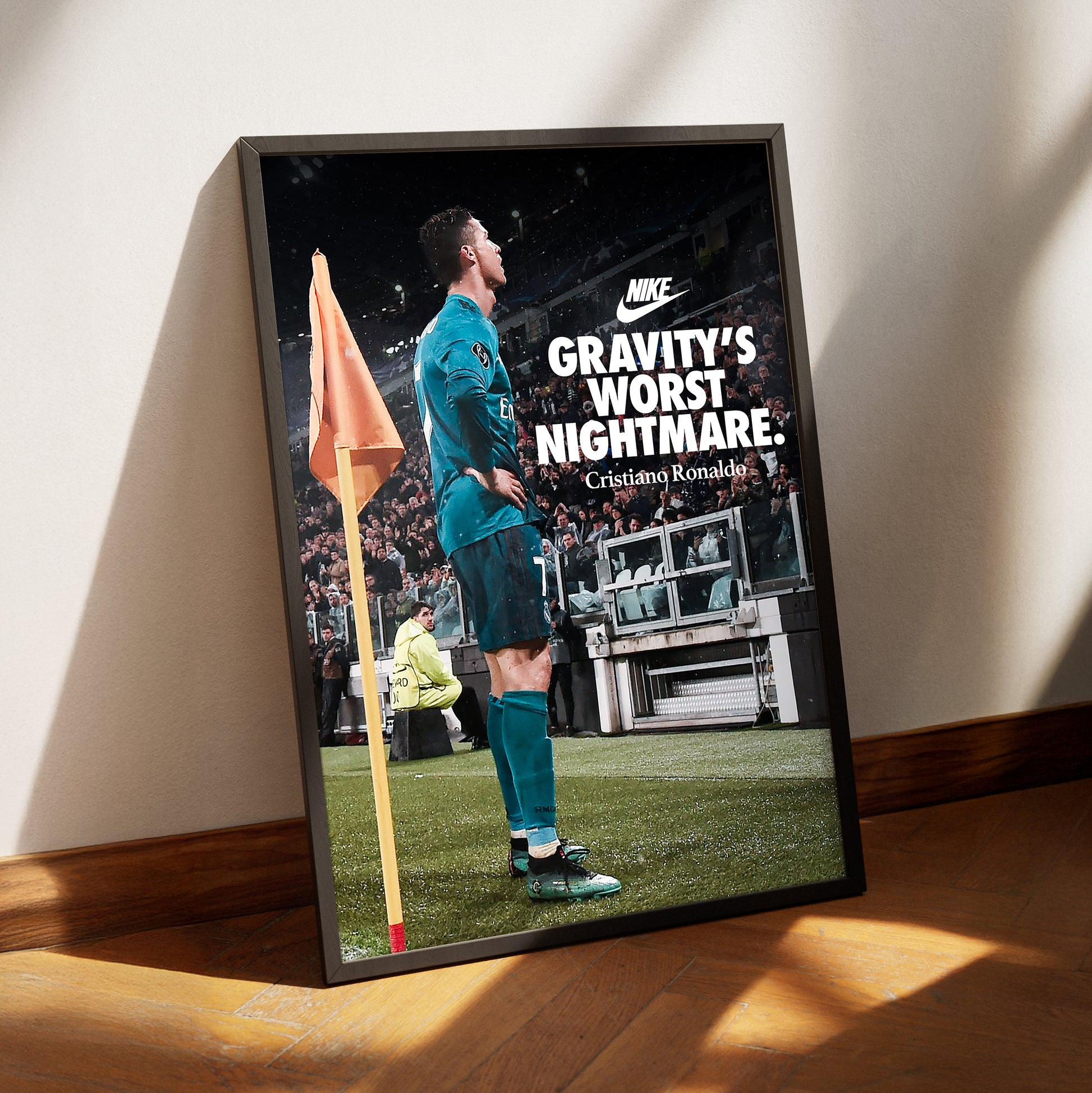 Cristiano Ronaldo 'Gravity's Worst Nightmare' Poster