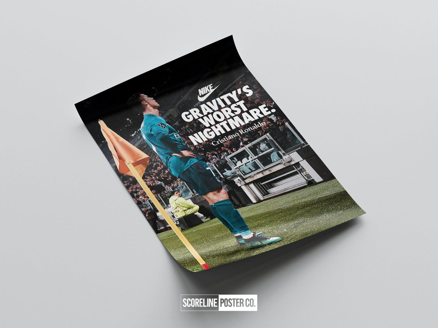 Cristiano Ronaldo 'Gravity's Worst Nightmare' Poster