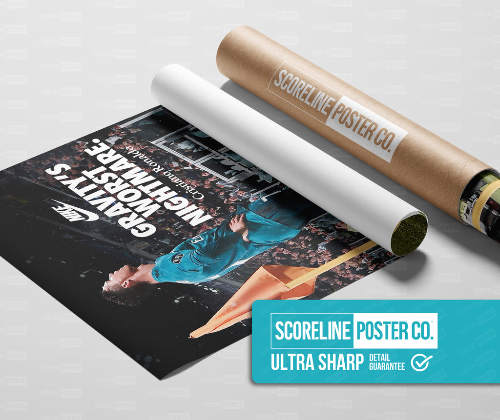 Cristiano Ronaldo 'Gravity's Worst Nightmare' Poster