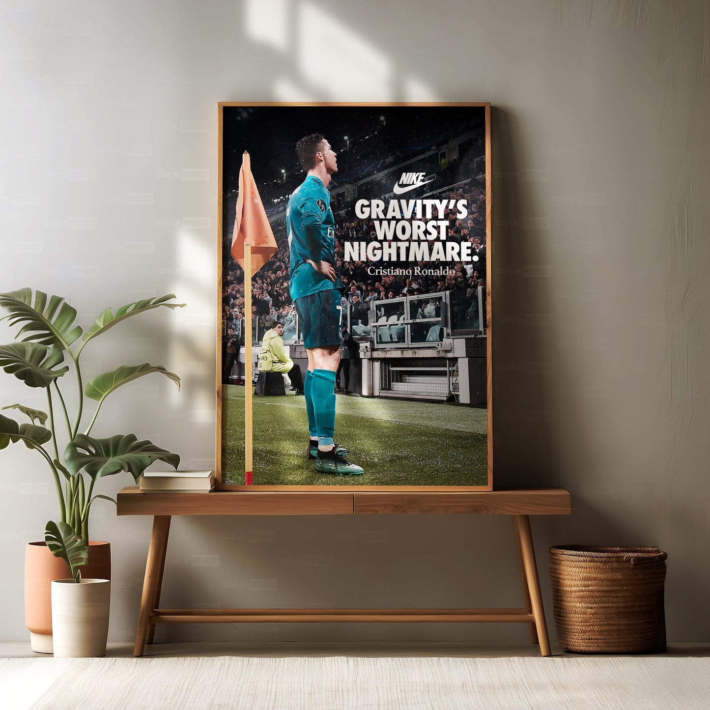 Cristiano Ronaldo 'Gravity's Worst Nightmare' Poster