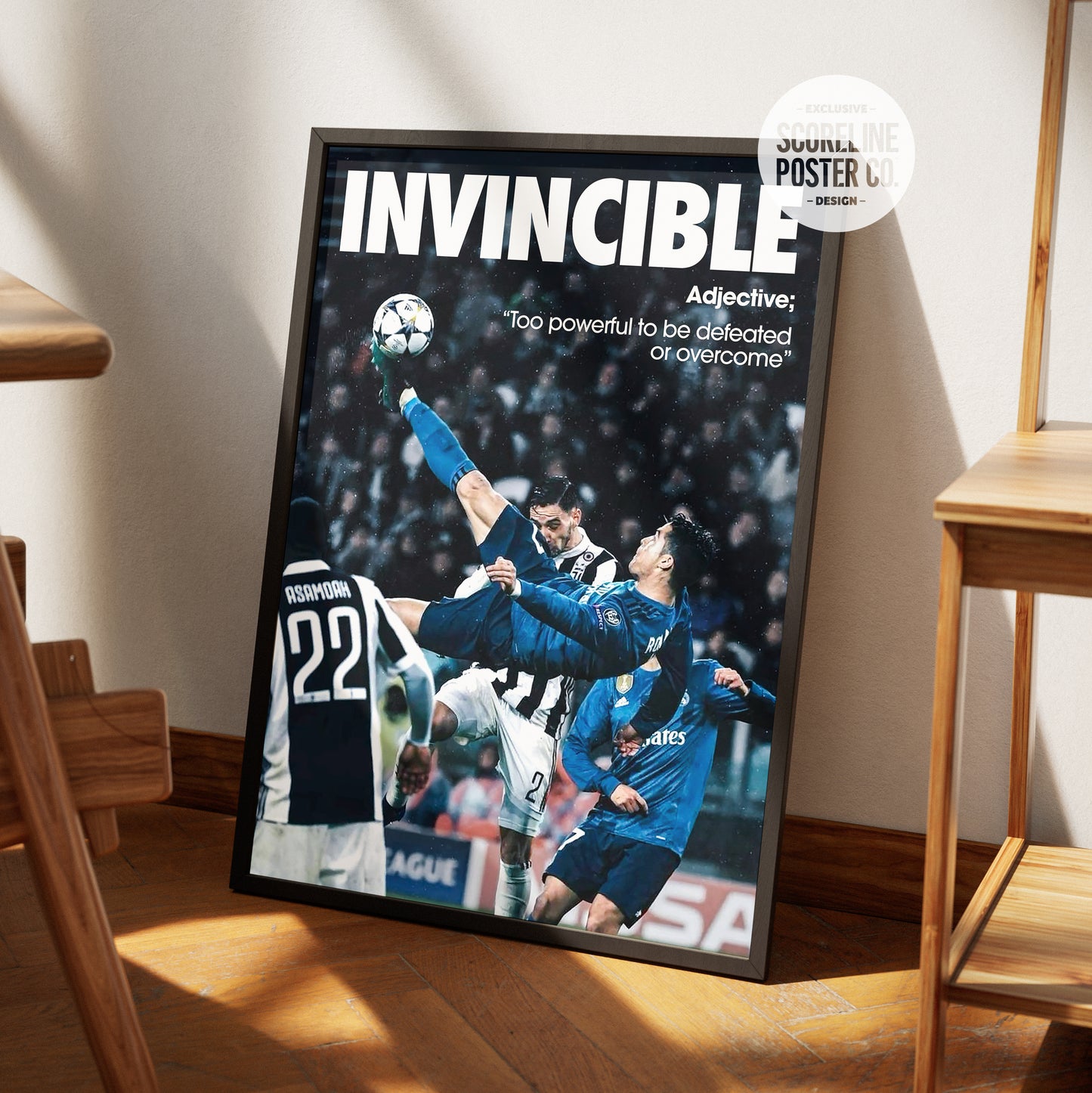 Cristiano Ronaldo 'Invincible' Poster